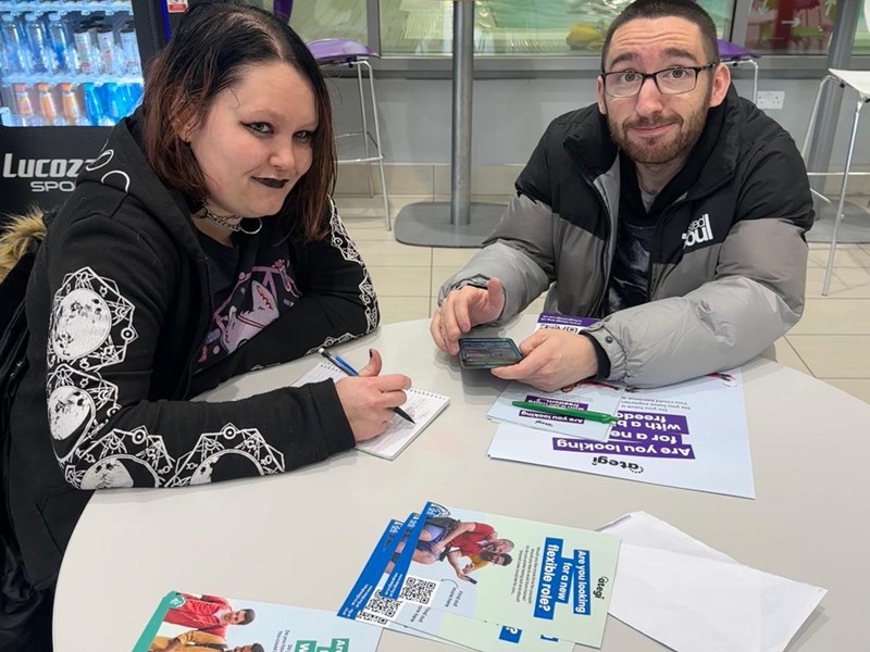 Clare and Dean our Shared Lives Champions in Central Bedfordshire