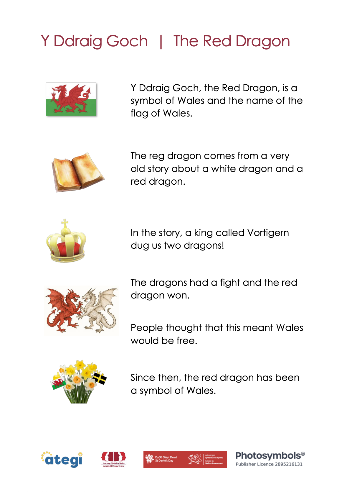 Y Ddraig goch_ The Red Dragon