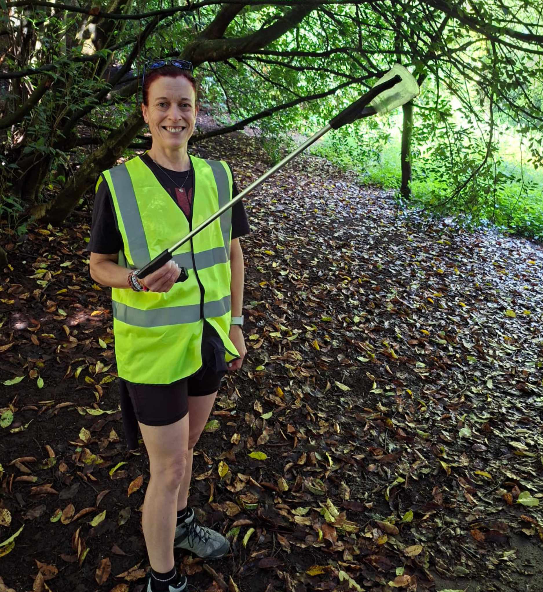 Ategi litter-pick volunteer during The Big Help Out!